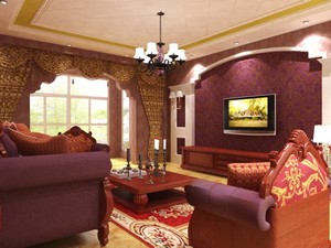 145平米普通戶型中式風格家裝裝修圖片設計-北京齊裝網裝修效果圖