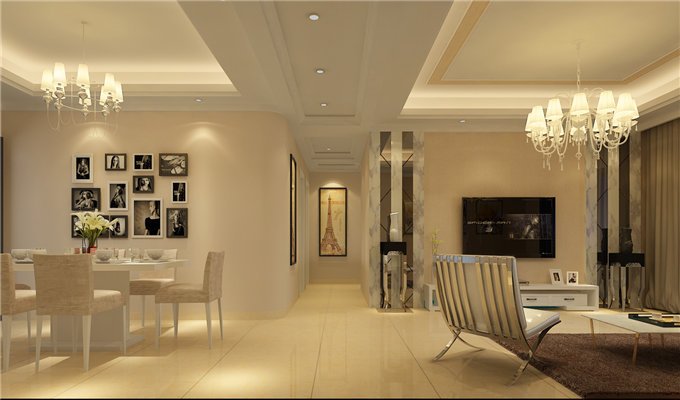 中建開元公館-現代簡約-89.81平米三居室裝修圖片-北京裝修設計-搜房網裝修家居網