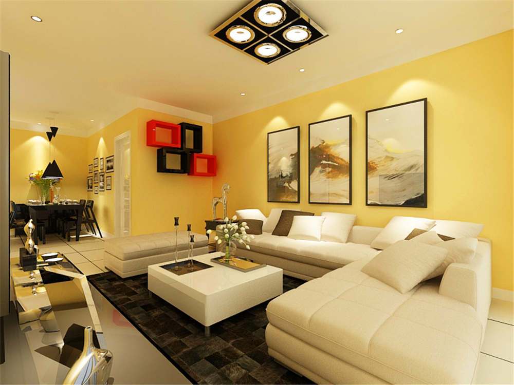 北京金泰麗灣現(xiàn)代簡約二居室裝修效果圖_85平米3萬裝修設計案例-北京