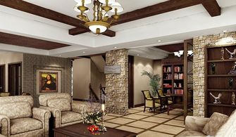 美式裝修風格樣板房設計說明