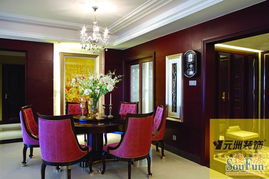 中式古典四居室216平米35萬，北京華貿城裝修案例解析