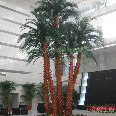 精創(chuàng)溢北京工廠 高品質(zhì)仿真椰子樹與裝飾植物，為商場(chǎng)酒店增添自然氣息